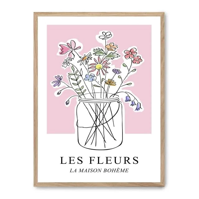 Cuadro les Fleurs iii_FASE5 - Image 1