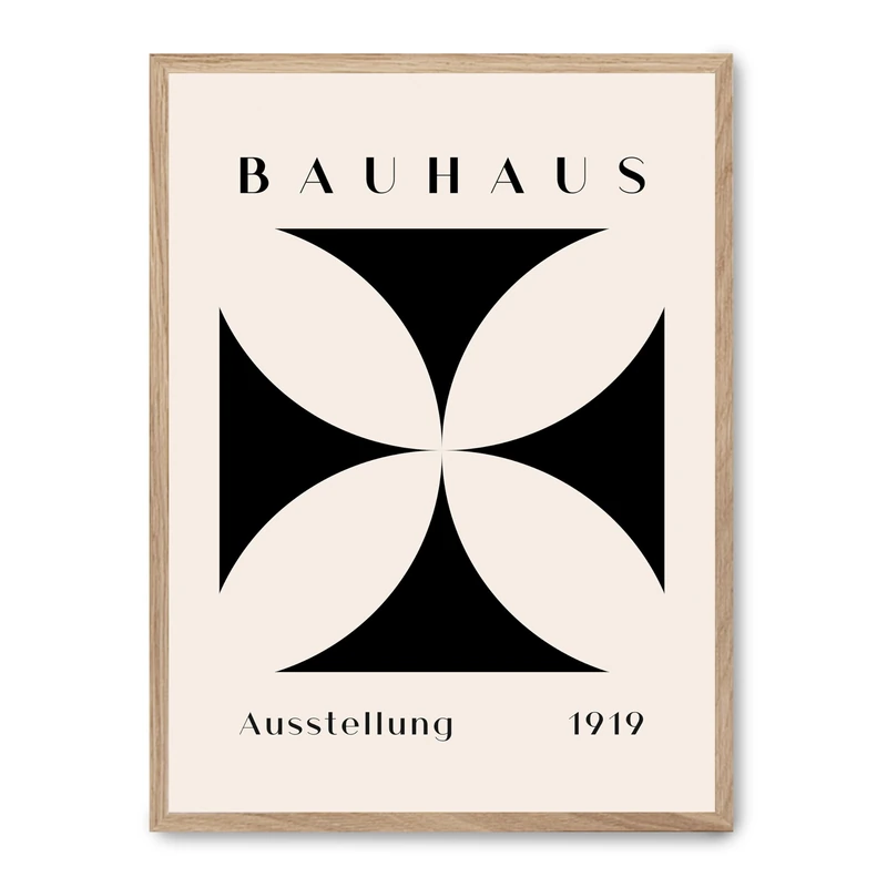 Cuadro Bauhaus Black Forms ii_FASE5 - Image 1