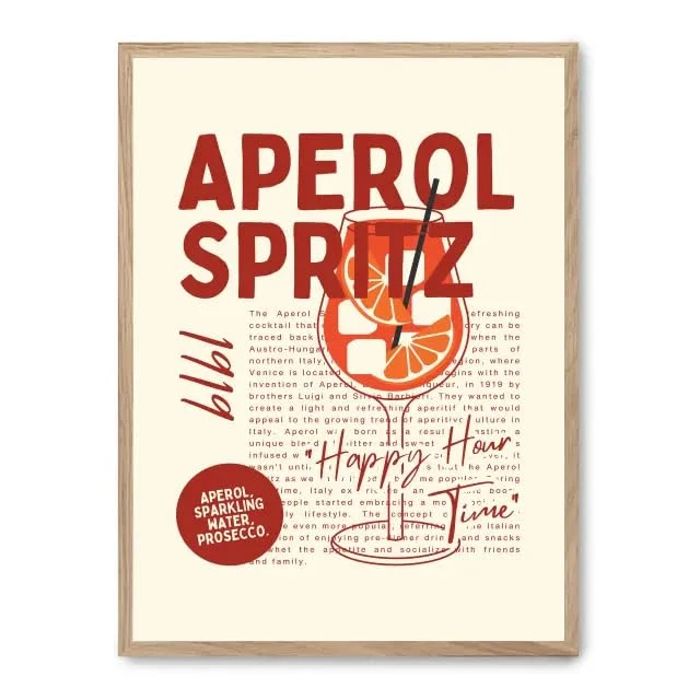 AlexandreHouse Cuadro aperol spritz i_FASE5