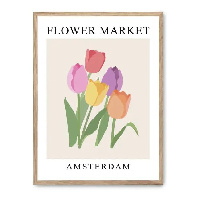 AlexandreHouse Cuadro Flower Market ix_FASE5 - Image 1