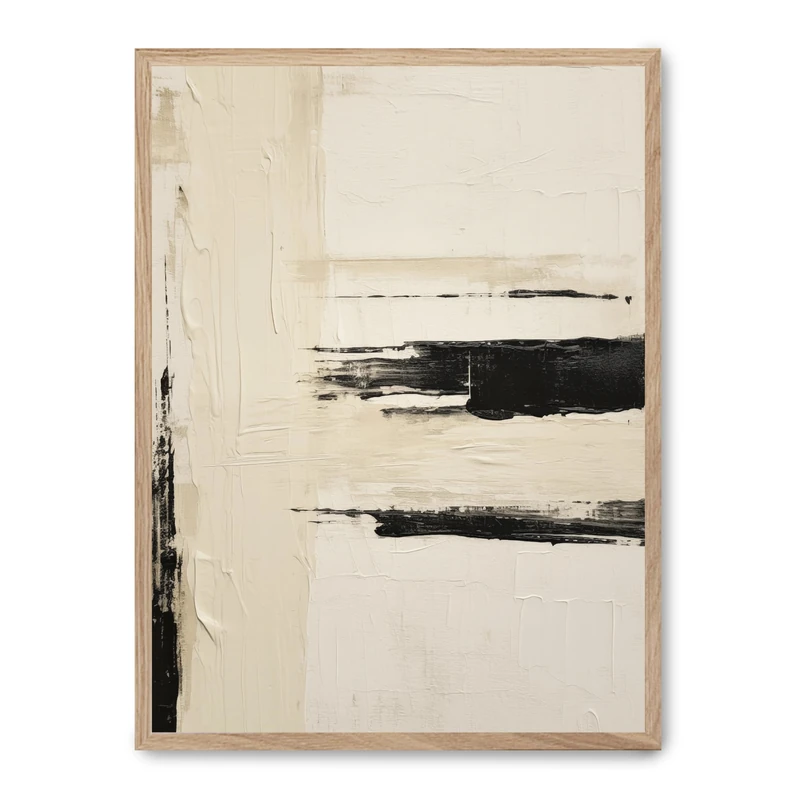 AlexandreHouse Cuadro Art with Black Lines IV_FASE5 - Image 1