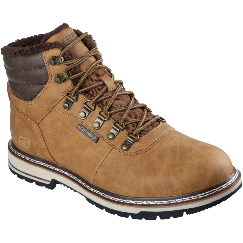 Skechers Men's Corado Memphis Hiking Boot, Wheat Synthetic/Mesh, 13 UK
