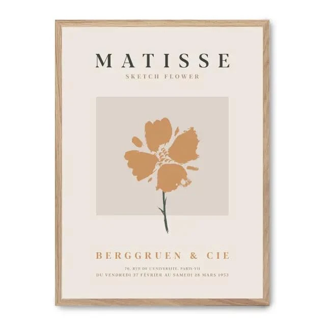 Cuadro Flowers and Matisse iii_FASE5 - Image 1