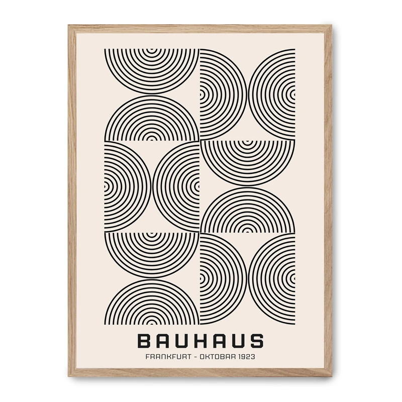 Cuadro Bauhaus Black Forms IV_FASE5 - Image 1