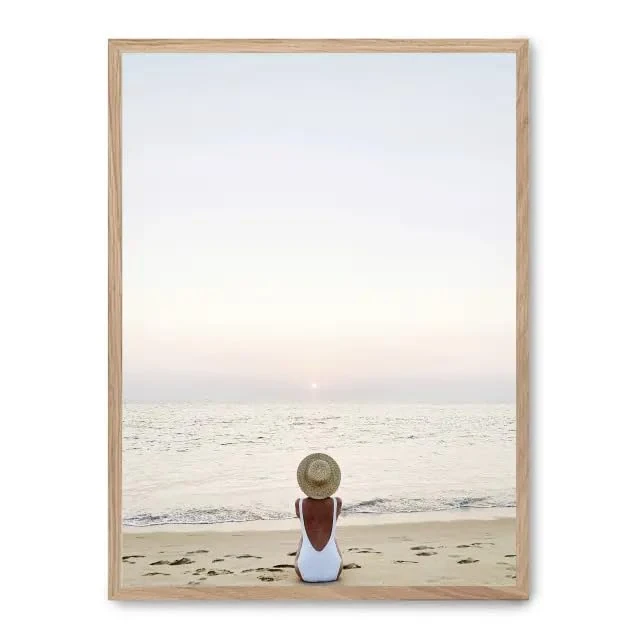 Cuadro Woman Watching The Sunset_FASE5 - Image 1