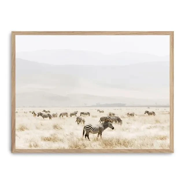 AlexandreHouse Cuadro grazing zebras_FASE5