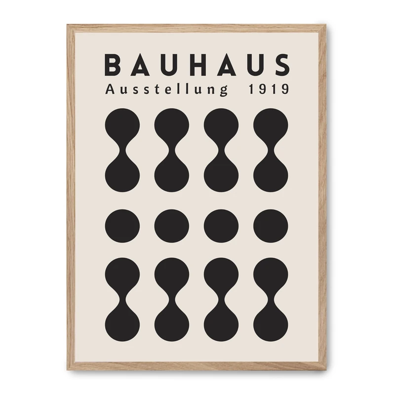 Cuadro Bauhaus Black Points_FASE5