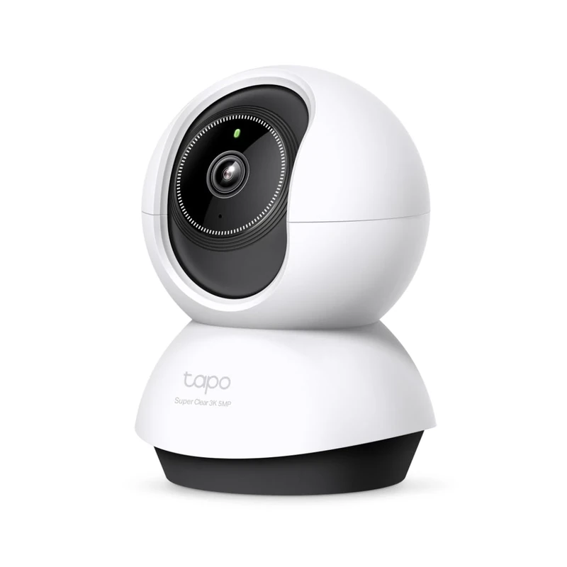 Tapo TC74 3K 5MP Pan/Tilt AI Home Security Wi-Fi Camera, AI Detection-Person, Pet, Vehicle, Baby Crying, Motion Tracking and Detection, Night Vision, Two-Way Audio Sound and Light Alarm
