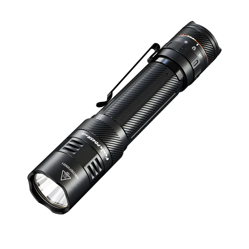 Fenix PD45R ACE Rechargeable Everyday/Security Torch | 3200 Lumens | 410m | 57 Hrs Max | Powerful White Beam | 6 Selectable Lighting Profiles | Large Capacity 6000mAh Battery | IP68