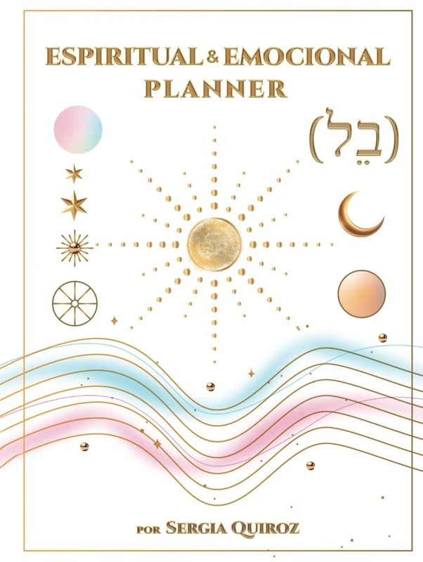 Planner Espiritual y Emocional: 365 días para renovar tu mente y transformar tu vida. Incluye afirmaciones bíblicas, oraciones consciente, ... emocional. (Blanco, interior full color)