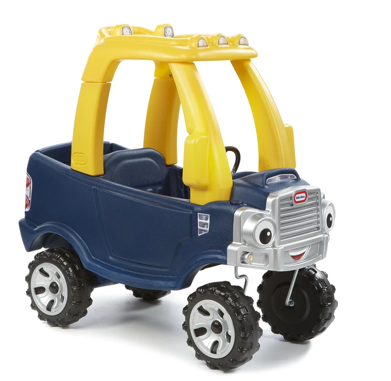 little tikes Cozy Truck - Ride-On with Removable Floorboard, Toy Truck for Toddlers, with Working Door & Horn, Encourages Creative Play, Suitable for Ages 18 Months to 5 Years