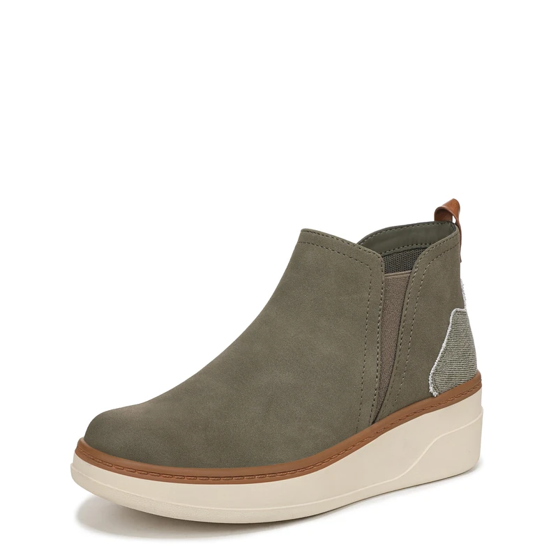 Blowfish Malibu Women's Charming Wedge Boots, Olive Green, Medium Fit, UK 8