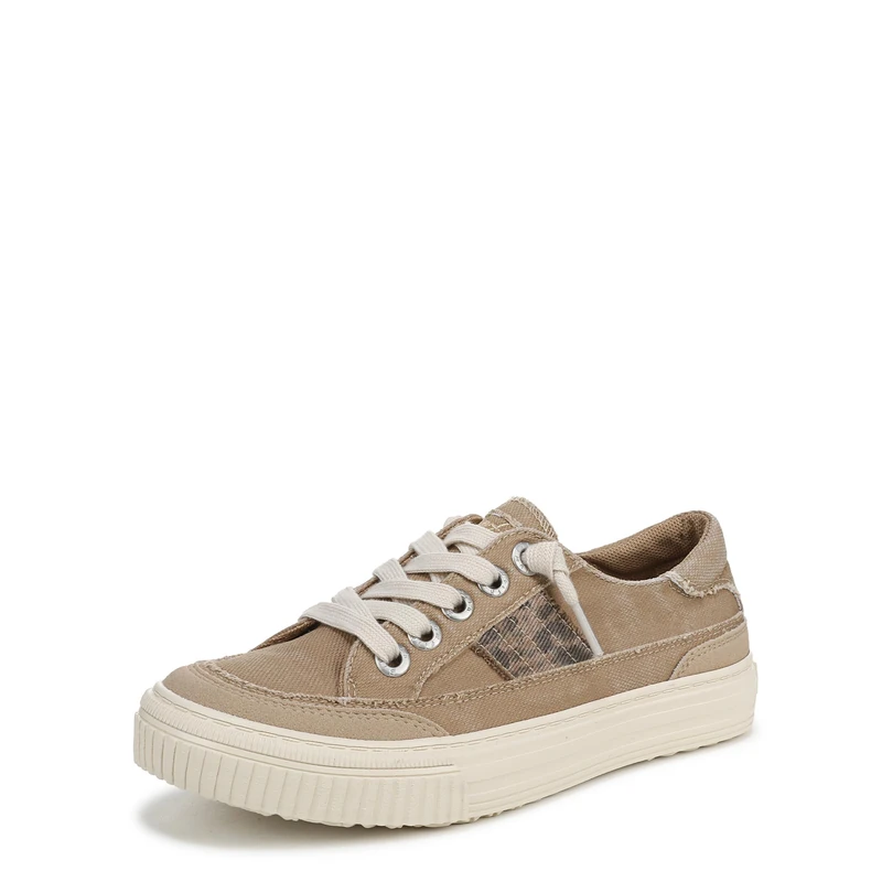 Blowfish Malibu Women's Alex Sneaker, Desert Khaki Canvas, 5.5 UK