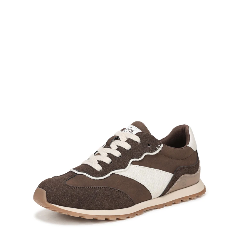 Blowfish Malibu Women's Valley Lace-Up Trainers | 100% Vegan Retro Inspired Casual Sneakers in Espresso Brown | Faux Leather Everyday Walking Shoes | Autumn Winter | UK 6