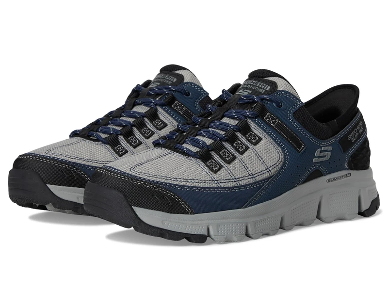 Skechers Men's Summits At 237622 Trainers, Grey Navy, 45 EU Weit
