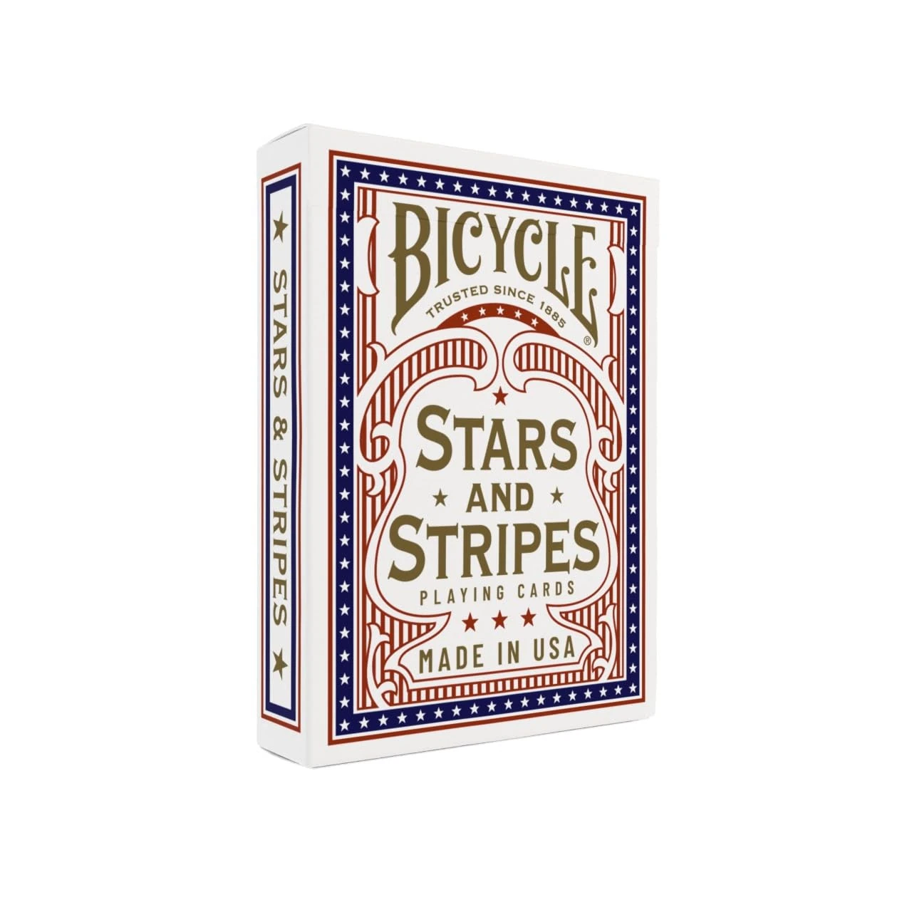 Bicycle Stars and Stripes Playing Card, American Playing Cards, American Flag Design, 1 Deck, Blue