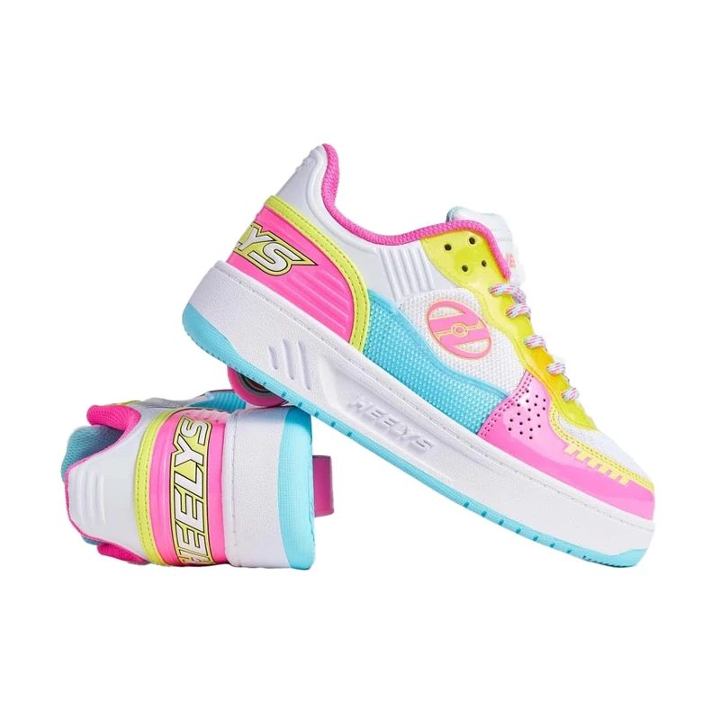 Heelys Girls Rezerve Fn Skate Shoe, White, 2 UK Child