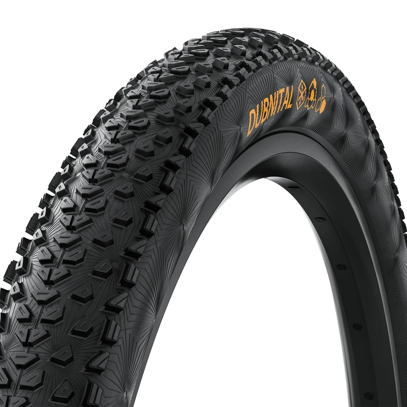 Continental Dubnital 29 x 2.40 mountain bike tire | 1 pack, fast and grip on hard terrain, E25 certificate, folding - adhesive compound, trail housing, black