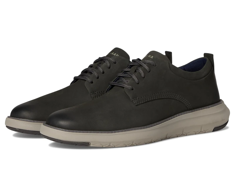 Cole Haan Mens Grand Remix, Raven Nubuck/Quiet Shade/Paloma, 6.5 UK