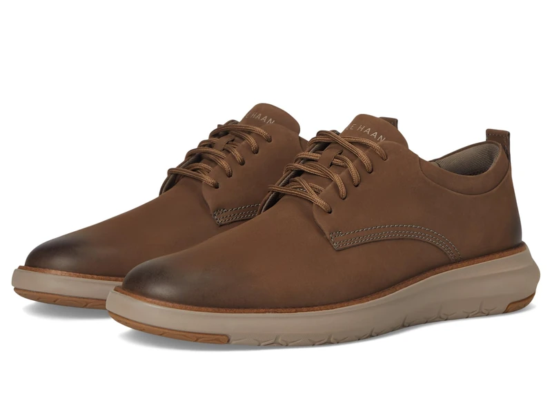 Cole Haan Mens Grand Remix Oxford - Truffle Nubuck/Irish Coffee