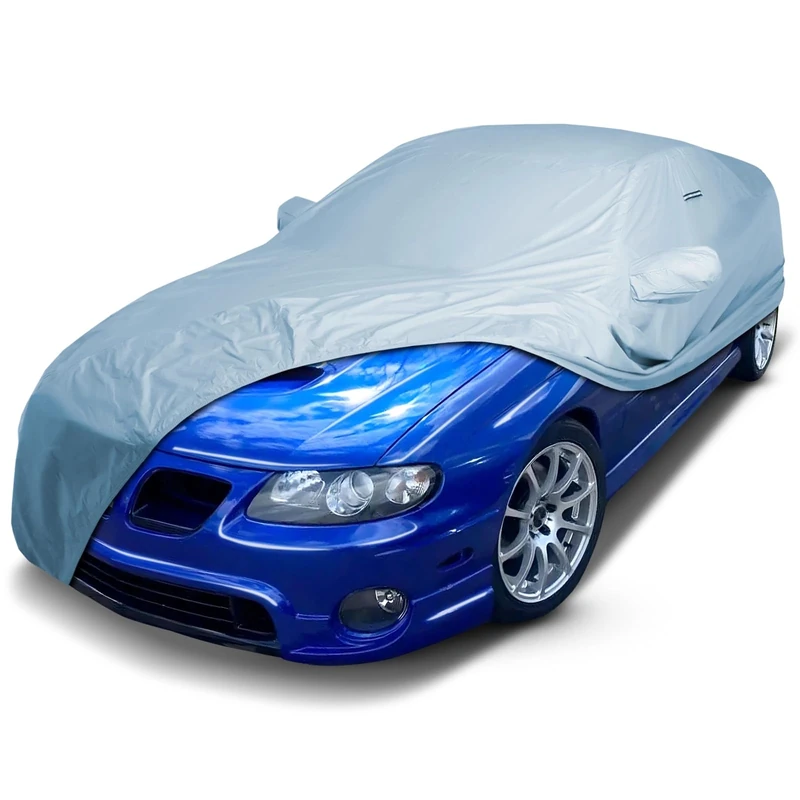 iCarCover Premium Car Cover for 2004-2006 Pontiac GTO Heavy Duty Waterproof All-Weather Automobiles Custom Fit Indoor Outdoor UV Snow Protection Covers with Straps and Bag