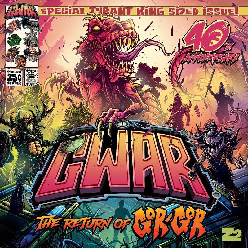 GWAR - The Return Of Gor Gor Semi-Transparent Purple Vinyl