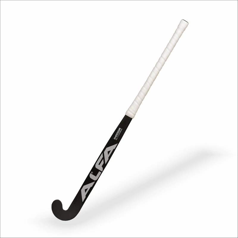 A L F A Unisex Adult Indoor I30 Hockey Stick, Black, 36.5 Inches