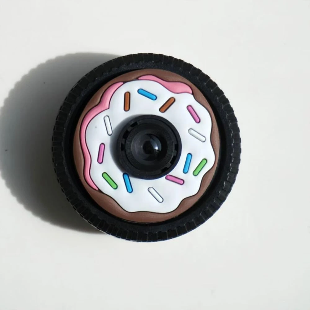 Mirrorless Cameras Focus Free Pancake Donut 32mm f10 Lens Street Humanity Documentary Photography Lens 32mm Compatible with Ca- non RF Fu- ji X (M43)