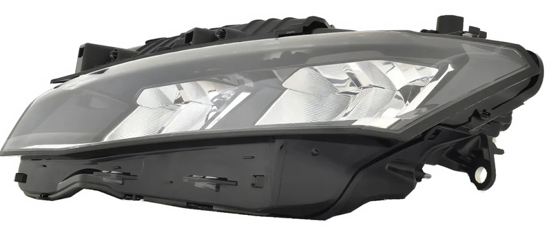 PROPOSTEONLINE Projector Lamp Made for Peugeot 308 from 2021 to the Driver's Side LED with Electric Motor 9839286380