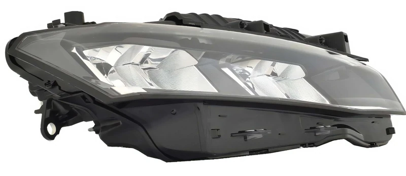 PROPOSTEONLINE Projector Lamp Made for Peugeot 308 from Year 2021 Passenger Side LED with Electric Motor 9839286180