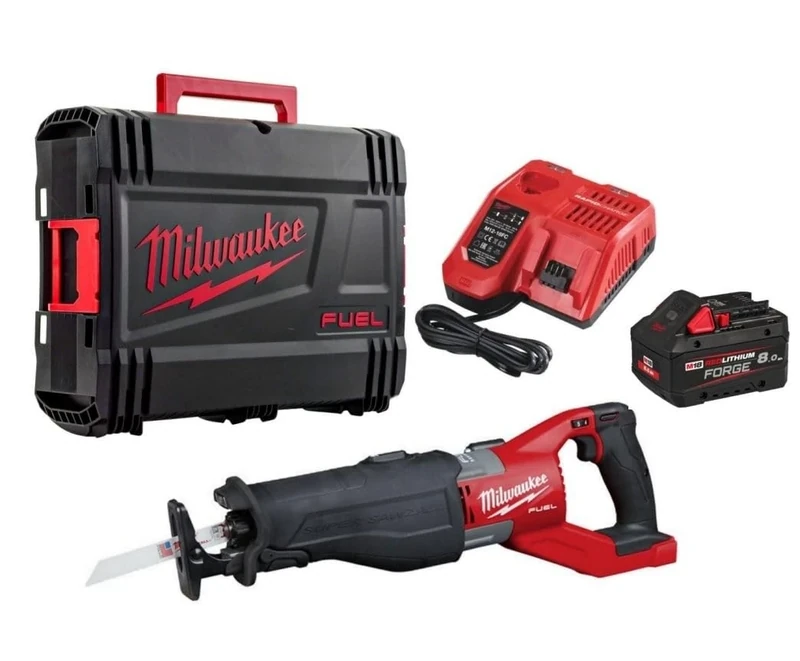 M18 Fuel™ Super SAWZALL™ (1 x 8.0Ah Forge Battery, Charger, Blade, BMC) New