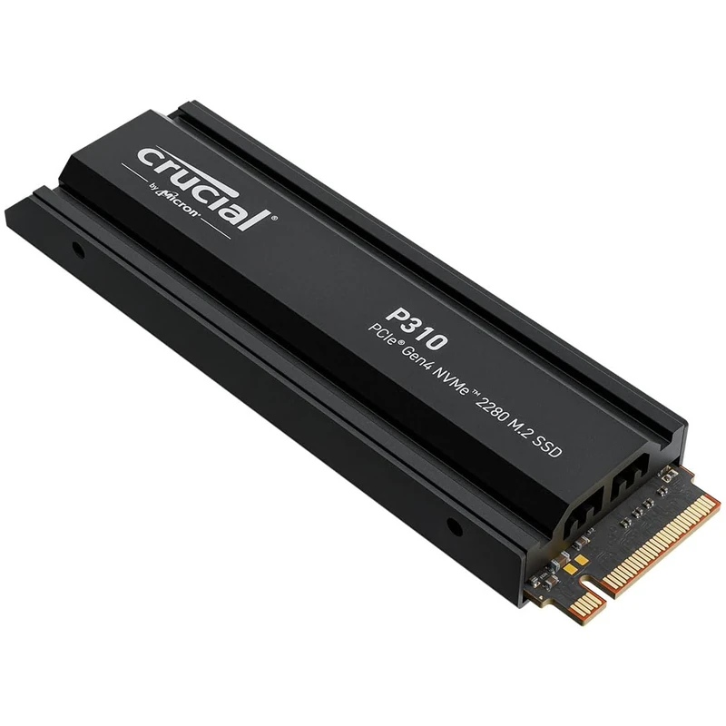 Crucial P310 4TB PS5 SSD M.2 NVMe PCIe Gen4 with Heatsink, Up to 7100MB/s, Compatible with PlayStation 5, Desktop PC, Internal Solid State Drive - CT4000P310SSD5-01