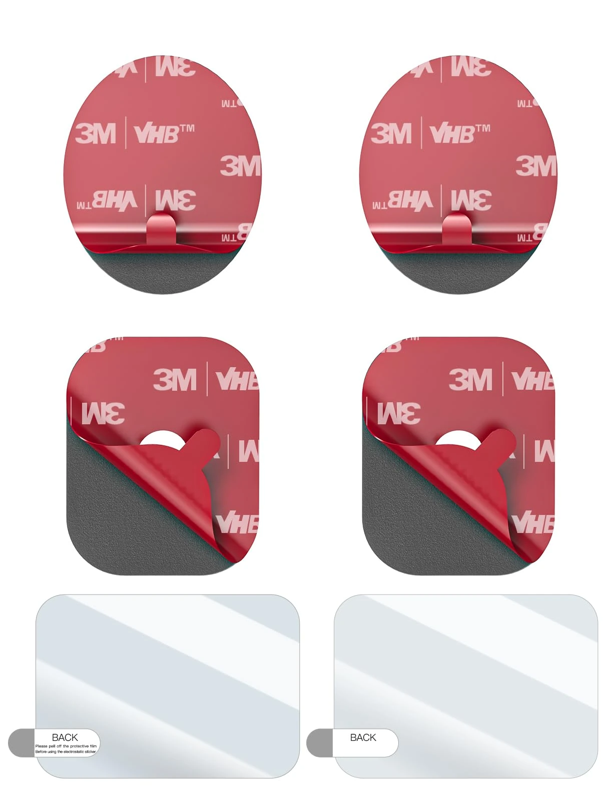 Sticky Adhesive Pads Compatible with Nextbase, Double-sided Windshield Dashcam Mounting Pad Compatible with Nextbase