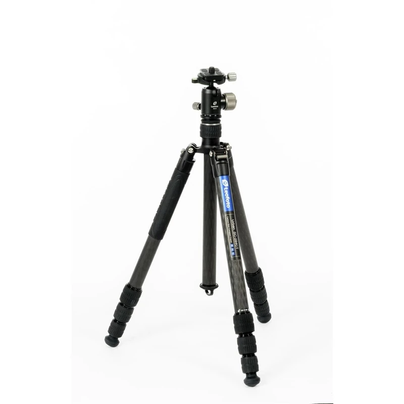 Leofoto - SC-284CT+ Ballhead XB-32 - Carbon Tripod For Cameras - Including Ballhead - Load capacity of 15kg - Extendable Feet - Min. Height of 20 cm to a Max. Height of 166 cm