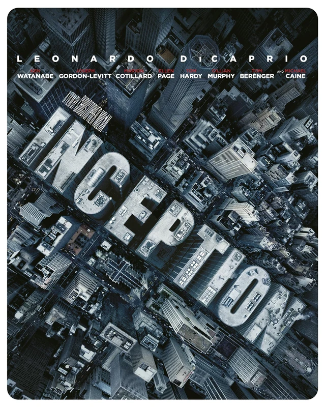 Warner Bros Inception Steelbook 4K Ultra HD [2010]
