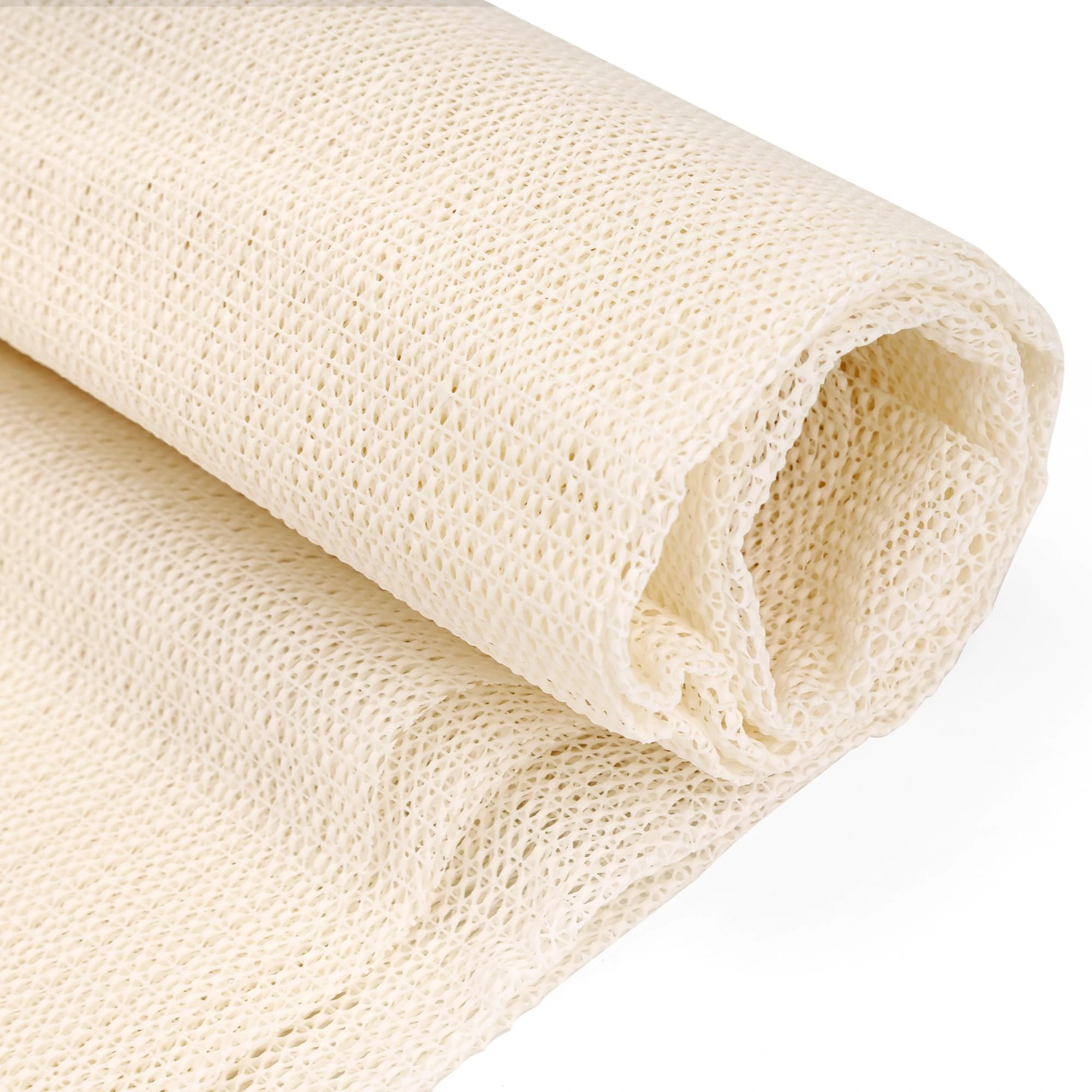 WENLISELL 2 PCS Anti-Slip Rug Underlay for Carpet, 200x200cm Cuttable Non Slip Grip Matting Roll White, Large Anti Slip Mat Rug Gripper for Wooden Floors