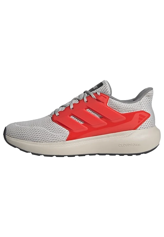 adidas Unisex Audi F1 Team ULTIMASHOW 2.0 Shoes, Chalk Pearl/hi-res red/Utility Black, 8 UK