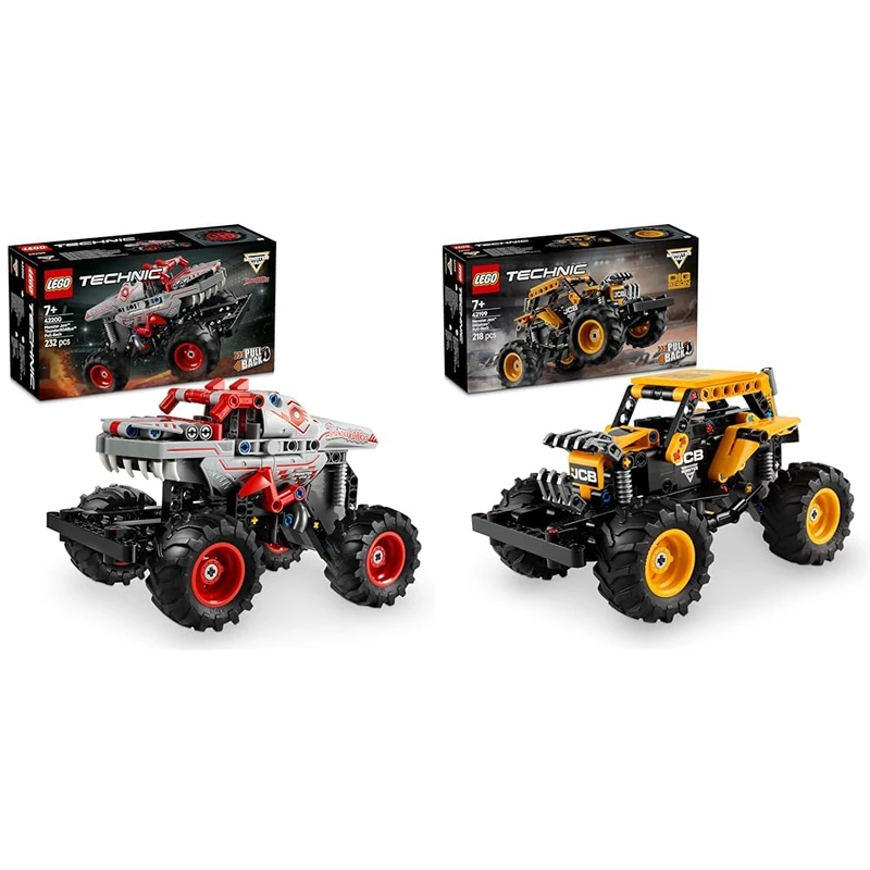 LEGO Technic Monster Jam ThunderROARus and DIGatron Set