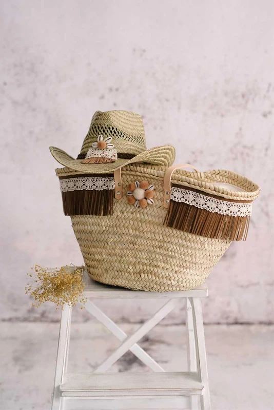 Conjunto Sombreo Y CAPAZO Boho Chic - Image 1