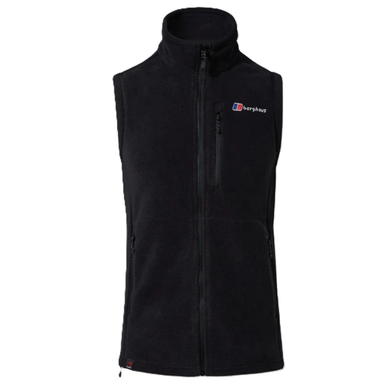 Berghaus Men's Interactive Prism Polartec Fleece Vest, Black, 3XL
