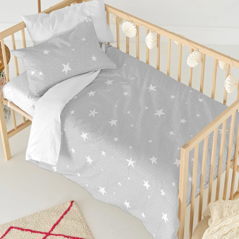 AlexandreHouse Little Star Juego Nórdico 2 Pieces 115x145 cm (Maxicuna) Grey - Image 1