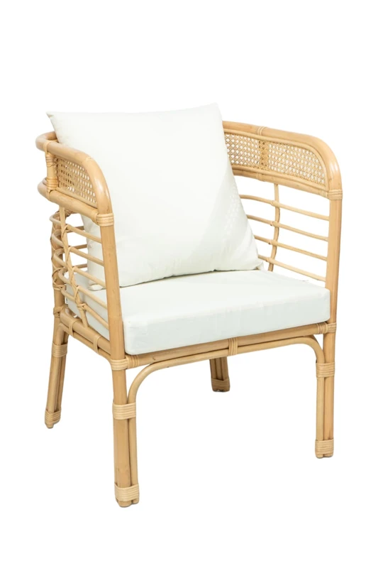 AlexandreHouse Sillon Rattan C/COJIN