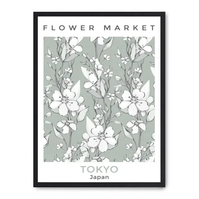 AlexandreHouse Cuadro Flower Market I - Image 1