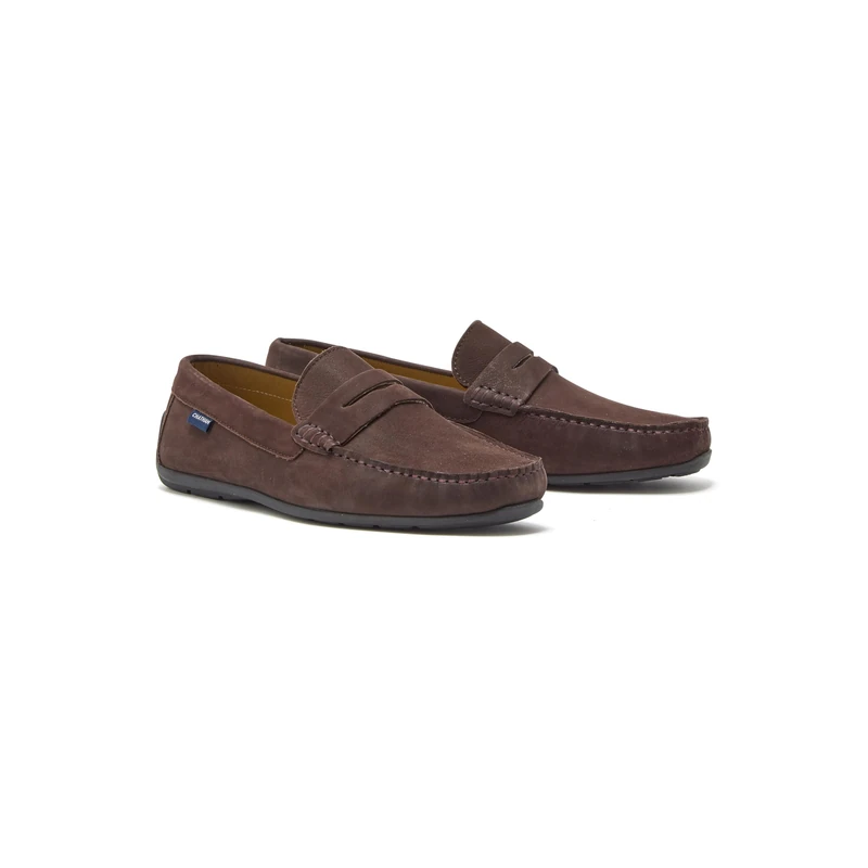 Chatham Men's Penzance Moccasin, Dark Brown, 10 UK - Image 1