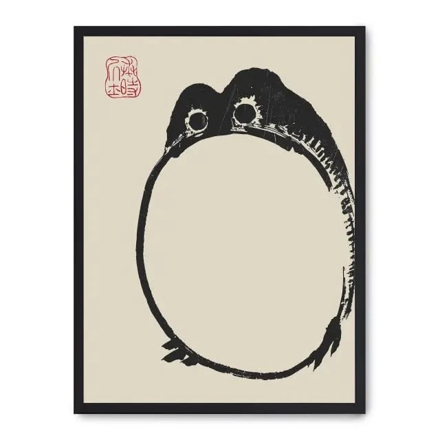 AlexandreHouse Cuadro Zen Frog II