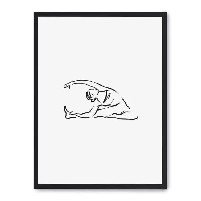 AlexandreHouse Cuadro Woman Line Art IV - Image 1