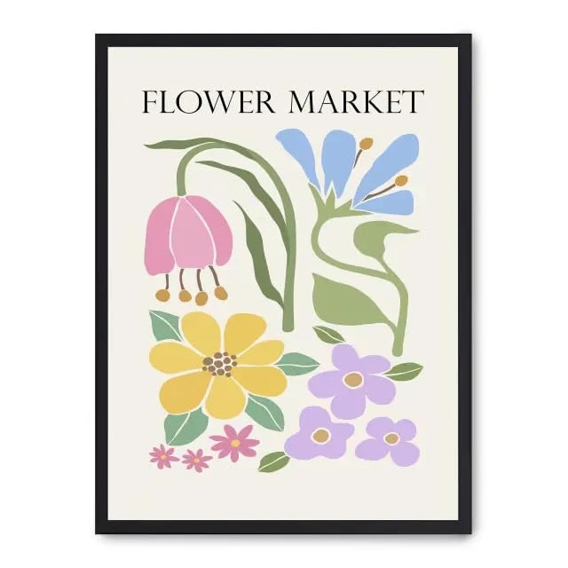AlexandreHouse Cuadro Flower Market VI - Image 1