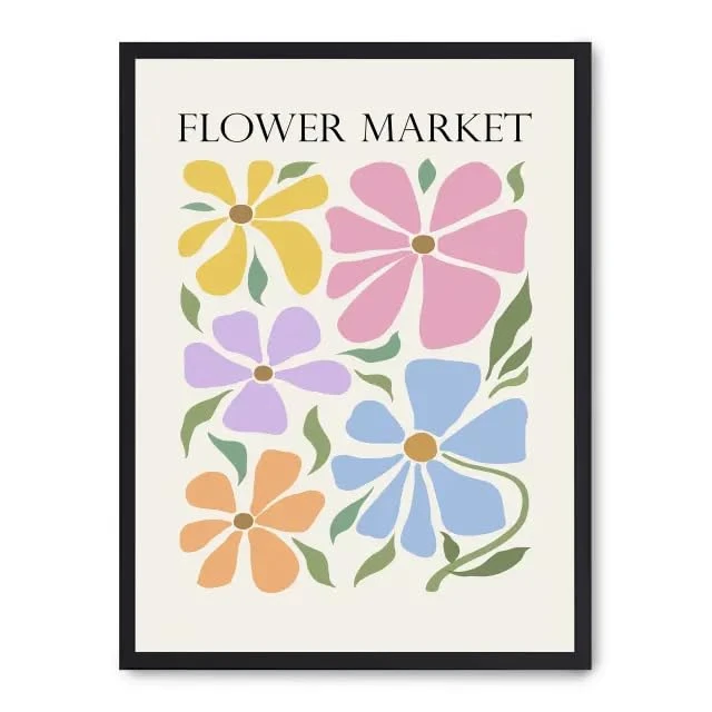 AlexandreHouse Cuadro Flower Market V - Image 1
