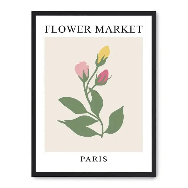 AlexandreHouse Cuadro Flower Market Viii