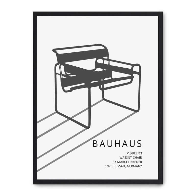 AlexandreHouse Cuadro Bauhaus Chair II - Image 1